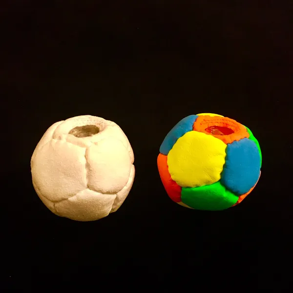 LED Bean Bag Juggle Ball and Foot Bag - Image 2