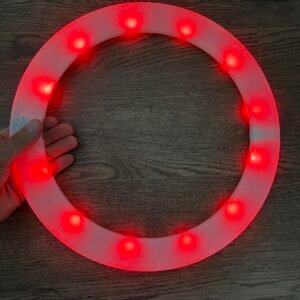 LED JUGGLE RING - RECHARGEABLE
