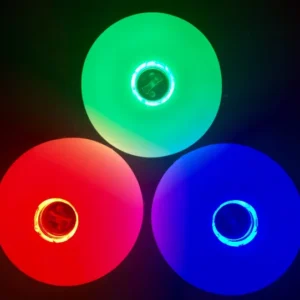 LED JUGGLE BALL set of 3 -Rechargeable or Non-Rechargeable (pro soft shell)