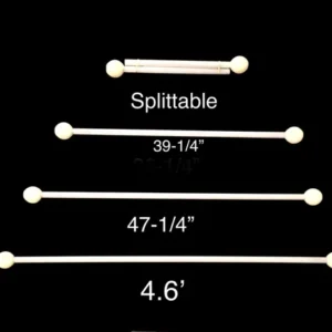 LED STAFF - Rechargeable or Non-Rechargeable