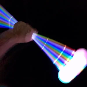 LED STAFF - Rechargeable or Non-Rechargeable